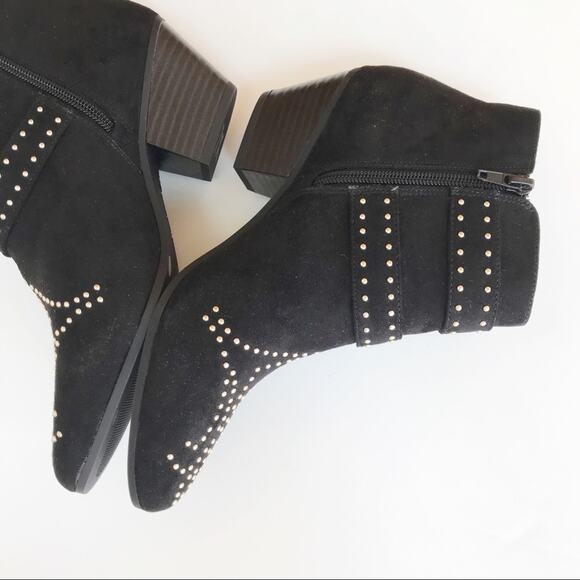 I.N.C Studded Ankle Boot Black - Picture 4 of 8